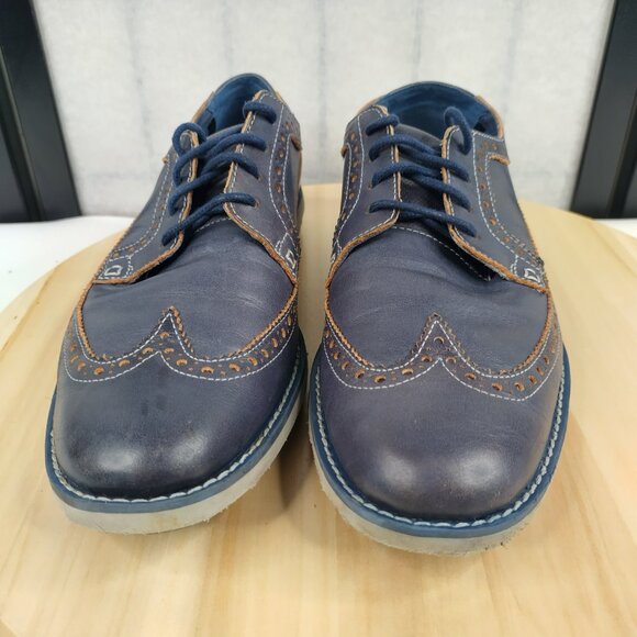 Timberland Earthkeepers Sensorflex Technology Oxford Wing Tip Blue Men US 7 - Picture 3 of 13